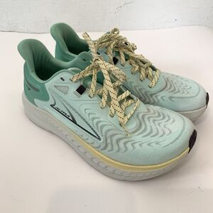 Altra Womens 8.5 Shoes Torin 7 Sneakers Mint Green Running Wide Toe